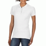 POLO FEMME MANCHES COURTES BLANC T.XL