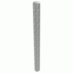 POTELET URBIN TÊTE BOMBÉE MÉTAL HAUTEUR 1 M Ø 90 MM - GALVA - BUTON DESIGN