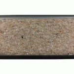 PROFIL PLAT MINÉRAL 150 X 3 CM BLANC