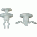 RIVET À EXPANSION PB FASTENER RFL-2BK Ø DU TROU 5.5 MM NYLON 6/6 NOIR 1 PC(S)
