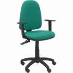 CHAISE TRIBALDOS ACCOUDOIRS RÉGLABLES VERT ÉMERAUDE - PIQUERAS Y CRESPO