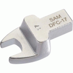 EMBOUT DYNA RECTANGULAIRE 14X18 FOURCHE DEPORTEE 19 MM - SAM