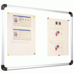 PANNEAU D\'AFFICHAGE ET D\'ÉCRITURE ULMANN LAQUÉ BLANC 45 X 60 CM - MANUTAN COLLECTIVITÉS