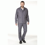 PANTALON DE TRAVAIL - MULTI-POCHES CONFORT - POLYESTER COTON  - GRIS - 36