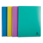 PROTEGE DOCUMENT EXACOMPTA FOREVER YOUNG 40 POCHETTES/80 VUES PP RECYCLE 5/10E - COLORIS ASSORTIS FUN