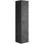 ARMOIRE RANGEMENT SATURNUS BADPLAATS 130 CM GRIS - MEUBLE RANGEMENT - GRIS