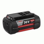 BOSCH PROFESSIONAL - BATTERIE LITHIUM-ION GBA 36V 6AH