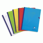 CAHIER BROCHURE CLAIREFONTAINE MYMESYS - 17X22 - 192 PAGES - SEYES - COUVERTURE POLYPROPYLENE ASSORTIS
