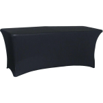 RDM DESIGN&BASIC - HOUSSE DE PROTECTION POUR TABLE RECTANGULAIRE 150X70X74CM NOIR