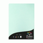 ETUI DE 50 FEUILLES POLLEN 210X297MM 120G/M2 - VERT JADE - LOT DE 3