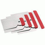 LOT DE 4 - JEU DE SPATULES JAPONAISES, ACIER INOXYDABLE,4 PIÈCES