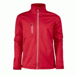 PRINTER RED VERT VESTE SOFTSHELL HOMMES ROUGE - TAILLE XXXL