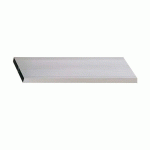 REGLE ALU RECTANGULAIRE 1 VOILE 2 ALVÉOLES 100X18MM