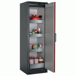 ARMOIRE SÉCURITÉ Q-CLASSIC-90 Q90.195.060.R GRIS/ROUGE - MANUTAN COLLECTIVITÉS