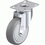 BLICKLE - ROULETTE PIVOTANTE Ø 100MM BANDAGE CAOUTCHOUC TPE 110KG - LKPA-TPA 101KF