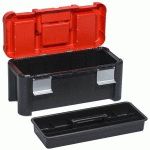 BOÎTE À OUTILS MCPLUS ALU >C< 25, PP, ROUGE/NOIR