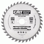 LAME CIRCULAIRE CMT POUR COUPES TRANSVERSALES POUR PORTATIVES  - DIAMÈTRE 125MM - ALÉSAGE 20MM - 20 DENTS ALTERNÉES - EP 2,4/1,4 - CMT ORANGE TOOLS