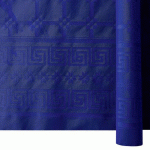 NAPPE DAMASSÉE PAPIER MARINE EN ROULEAU DE 25 MÈTRES - MATFER