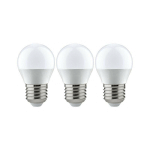 PACK DE 3 LED SPHÉ 5,5W E27 230V 2700K