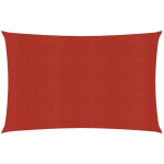 FIMEI - VOILE D'OMBRAGE 160 G/M² ROUGE 2X4,5 M PEHD
