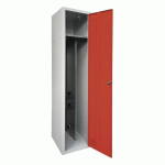ARMOIRE SÉCHANTE IS 1 COLONNE À MORAILLON ROUGE - MANUTAN COLLECTIVITÉS