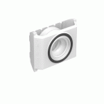 CLIPS FEMELLE POUR RAIL TYPE PLACO F530 ET DOMALURAIL - MONTAGE FRONTAL - PAR 10 DOMARINE