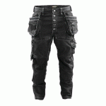 PANTALON DE TRAVAIL X1900 ARTISAN CORDURA® DENIM STRETCH TAILLE 48 - BLAKLADER