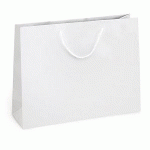 SAC PELLICULÉ MAT BLANC 55X45X15 CM