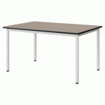 TABLE MALIBU 120X80 T4 4P STR ANTIB CHÊN 1146/NOIR BLC 9016