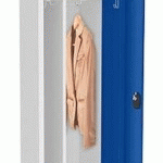 VESTIAIRE STANDARD - 1 COLONNE/INDUSTRIE SALISSANTE - ELÉMENT DÉPART- BLEU