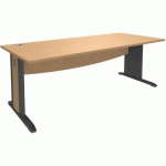 BUREAU CLASSIQUE PIEDS LARGEUR 160 X 80 CM T.1315 - MANUTAN EXPERT