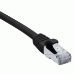 CORDON RJ45 CATÉGORIE 6 F/UTP LSOH SNAGLESS NOIR - 10 M