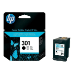 CARTOUCHE HP 301 NOIR POUR IMPRIMANTES JET D
