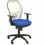 CHAISE JORQUERA ACCOUDOIRS RÉGLABLES BLANC/BLEU - PIQUERAS Y CRESPO