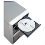 DURABLE DISQUE NETTOYANT CD/DVD AVEC BROSSES POUR LENTILLES LASER 5723-00