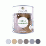 HUILE BIOSOURCÉE - 2,5 LITRES - INCOLORE ULTRA MAT MAULER