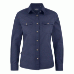 JAMES HARVEST TREEMORE CHEMISE FEMMES MARINE - TAILLE L