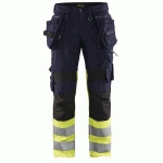 PANTALON X1900 ARTISAN STRETCH HAUTE-VISIBILITÉ TAILLE 44L - BLAKLADER