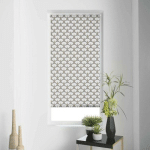 STORE ENROULEUR TAMISANT ART DÉCO CHIC 45X180CM GRIS