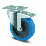 ROULETTE PIVOTANTE BLOCAGE TOTAL -TRANSPORT MATÉRIEL FRAGILE - Ø 125 MM - ALPHA TENTE