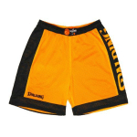 SHORT BASKET RÉVERSIBLE - SPALDING - ORANGE NOIR