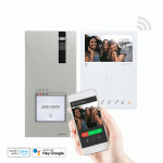 VISIOPHONE - FILAIRE AVEC WIFI - RECONNAISSANCE FACIALE - QUADRA COMELIT IMMOTEC