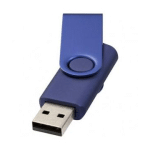 CLÉ USB ROTATIVE MÉTALLISÉE 16 GB