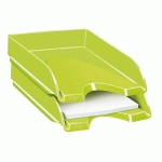 CORBEILLE À COURRIER CEP GLOSS VERT ANIS