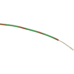 FIL ÉLECTRIQUE RS PRO BS4808 0,2 MM² 24 AWG, 1 KV C.A., PVC VERT/ROUGE, 100M ( PRIX POUR BOBINE DE 100 )