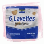 LAVETTE MICROFIBRES BLEU 40 X 40 CM (VENDU PAR 6)