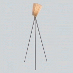 NORTHERN OSLO WOOD LAMPADAIRE NOIR/BEIGE