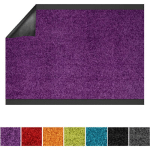 USE&WASH - TAPIS DE PORTE PAILLASSON D'ENTRÉE USE&WASH VIOLET 200 X 250 CM - VIOLET