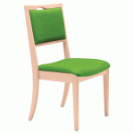 CHAISE ABAKA OLIVE - STRUCTURE HÊTRE BOULEAU - SUNSET CREATION