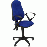 CHAISE DE BUREAU ALAMO - BLEU - PIQUERAS Y CRESPO